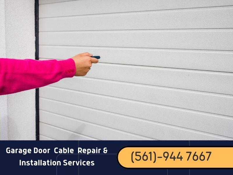 Garage Door Cable Repair & Replacement in Boca Raton FL Garage Door